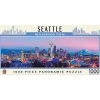 MasterPieces 1000 Piece Jigsaw Puzzle For Adults, Family, Or Kids - Seattle Panoramic - 13"x39"