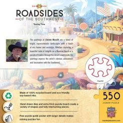 MasterPieces 550 Piece Jigsaw Puzzle For Adults, Family, Or Kids - Touring Time - 18"x24" -Puzzles Sales 2022 unnamed file 3398