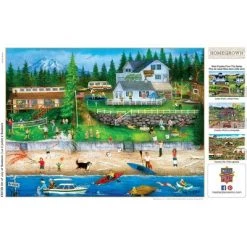 MasterPieces 750 Piece Jigsaw Puzzle For Adults, Family, Or Kids - 4Th Of July At Seabeck - 18"x24" -Puzzles Sales 2022 unnamed file 3404