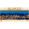 MasterPieces 1000 Piece Jigsaw Puzzle For Adults, Family, Or Kids - Salt Lake City Panoramic - 13"x39"