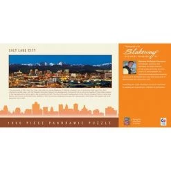 MasterPieces 1000 Piece Jigsaw Puzzle For Adults, Family, Or Kids - Salt Lake City Panoramic - 13"x39" -Puzzles Sales 2022 unnamed file 3426