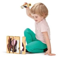 Quercetti Farm Wooden Puzzle - 4pk -Puzzles Sales 2022 unnamed file 343