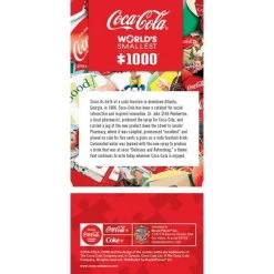 MasterPieces 1000 Piece Jigsaw Puzzle with Collectible Tin Case - Coca-Cola - 11.25"x16.75" 8 MasterPieces 1000 Piece Jigsaw Puzzle with Collectible Tin Case - Coca-Cola - 11.25"x16.75" -Puzzles Sales 2022 unnamed file 3431