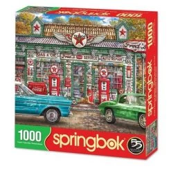 Springbok Fred's Service Station Puzzle 1000pc
