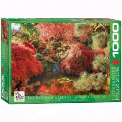 Eurographics Inc. The Butchart Gardens Japanese Garden 1000 Piece Jigsaw Puzzle