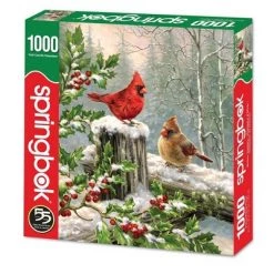 Springbok Winter Visitors Puzzle 1000pc