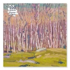 Adult Jigsaw Puzzle Tom Thomson: Silver Birches (500 Pieces) - (500-Piece Jigsaw Puzzles) (Hardcover)