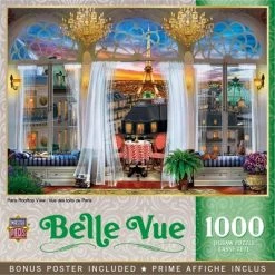 MasterPieces 1000 Piece Jigsaw Puzzle For Adults, Family, Or Kids - Paris Rooftop View - 19.25"x26.75"