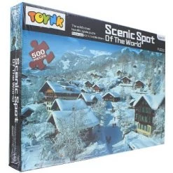 Toynk Scenic Spot of the World Hotel Eigerblick 500 Piece Jigsaw Puzzle