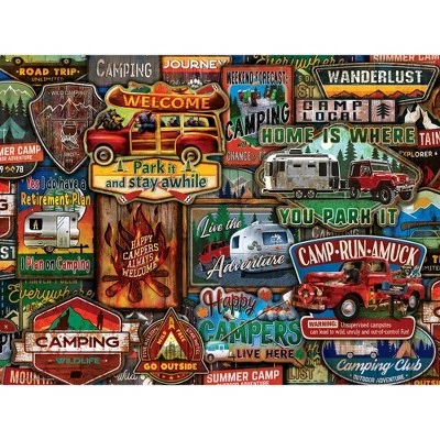 MasterPieces 550 Piece Jigsaw Puzzle For Adults, Family, Or Kids - Greetings From The Lake - 18"x24" 2 MasterPieces 550 Piece Jigsaw Puzzle For Adults, Family, Or Kids - Greetings From The Lake - 18"x24" - Image 2