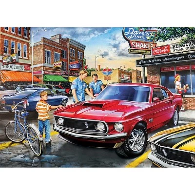MasterPieces 1000 Piece Jigsaw Puzzle For Adults, Family, Or Kids - Dave's Diner - 19.25"x26.75" 2 MasterPieces 1000 Piece Jigsaw Puzzle For Adults, Family, Or Kids - Dave's Diner - 19.25"x26.75" - Image 2