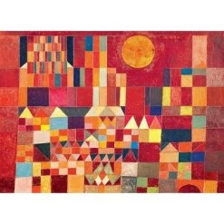 Eurographics Inc. Castle and Sun by Paul Klee 1000 Piece Jigsaw Puzzle