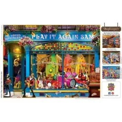 MasterPieces 750 Piece Jigsaw Puzzle For Adults, Family, Or Kids - Play It Again Sam - 18"x24" -Puzzles Sales 2022 unnamed file 3543