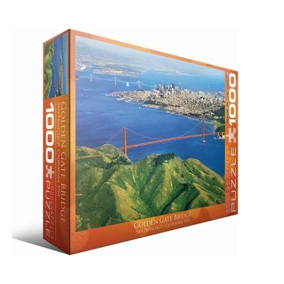 EuroGraphics Golden Gate Bridge San Francisco California Jigsaw Puzzle - 1000pc 1 EuroGraphics Golden Gate Bridge San Francisco California Jigsaw Puzzle - 1000pc