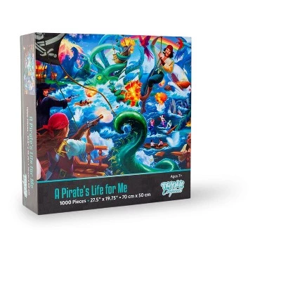 Toynk A Pirate's Life for Me! Fantasy Adventure Puzzle | 1000 Piece Jigsaw Puzzle 1 Toynk A Pirate's Life for Me! Fantasy Adventure Puzzle | 1000 Piece Jigsaw Puzzle