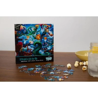 Toynk A Pirate's Life for Me! Fantasy Adventure Puzzle | 1000 Piece Jigsaw Puzzle 2 Toynk A Pirate's Life for Me! Fantasy Adventure Puzzle | 1000 Piece Jigsaw Puzzle - Image 2