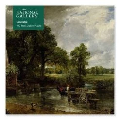 Adult Jigsaw Puzzle Ng: John Constable the Hay Wain (500 Pieces) - (500-Piece Jigsaw Puzzles) (Hardcover)