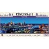 MasterPieces 1000 Piece Jigsaw Puzzle For Adults, Family, Or Kids - Cincinnati Panoramic - 13"x39"