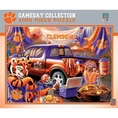 MasterPieces 1000 Piece Jigsaw Puzzle for Adults - NCAA Clemson Tigers Gameday - 19.25"x26.75" 1 MasterPieces 1000 Piece Jigsaw Puzzle for Adults - NCAA Clemson Tigers Gameday - 19.25"x26.75"