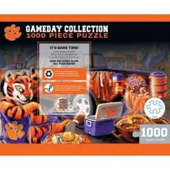 MasterPieces 1000 Piece Jigsaw Puzzle for Adults - NCAA Clemson Tigers Gameday - 19.25"x26.75" 7 MasterPieces 1000 Piece Jigsaw Puzzle for Adults - NCAA Clemson Tigers Gameday - 19.25"x26.75" -Puzzles Sales 2022 unnamed file 3589