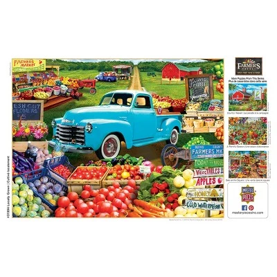 MasterPieces 750 Piece Jigsaw Puzzle For Adults, Family, Or Kids - Locally Grown - 18"x24" 4 MasterPieces 750 Piece Jigsaw Puzzle For Adults, Family, Or Kids - Locally Grown - 18"x24" - Image 4