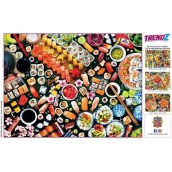 MasterPieces 300 Piece EZ Grip Jigsaw Puzzle - Sushi Surprise - 18"x24" -Puzzles Sales 2022 unnamed file 3611