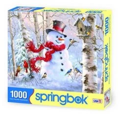 Springbok Winter Friends Puzzle 1000pc