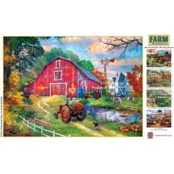 MasterPieces 1000 Piece Jigsaw Puzzle For Adults, Family, Or Kids - Homestead Farm - 19.25"x26.75" -Puzzles Sales 2022 unnamed file 3636