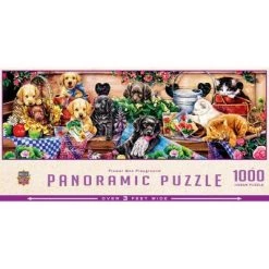 MasterPieces 1000 Piece Jigsaw Puzzle For Adults, Family, Or Kids - Flower Box Playground - 13"x39"