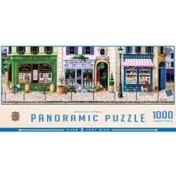 MasterPieces 1000 Piece Jigsaw Puzzle For Adults, Family, Or Kids - Afternoon In Paris - 13"x39"