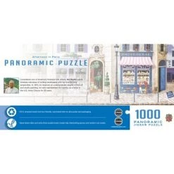 MasterPieces 1000 Piece Jigsaw Puzzle For Adults, Family, Or Kids - Afternoon In Paris - 13"x39" 7 MasterPieces 1000 Piece Jigsaw Puzzle For Adults, Family, Or Kids - Afternoon In Paris - 13"x39" -Puzzles Sales 2022 unnamed file 3674