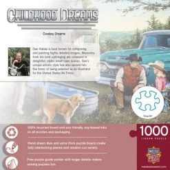 MasterPieces 1000 Piece Jigsaw Puzzle For Adults, Family, Or Kids - Cowboy Dreams - 19.25"x26.75" -Puzzles Sales 2022 unnamed file 3707