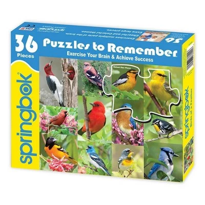 Springbok Birds Of A Feather Puzzle 36pc 1 Springbok Birds Of A Feather Puzzle 36pc