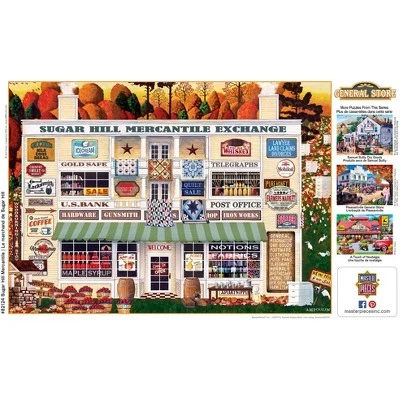 MasterPieces 1000 Piece Jigsaw Puzzle For Adults, Family, Or Kids - Sugar Hill Mercantile - 19.25"x26.75" 3 MasterPieces 1000 Piece Jigsaw Puzzle For Adults, Family, Or Kids - Sugar Hill Mercantile - 19.25"x26.75" - Image 3