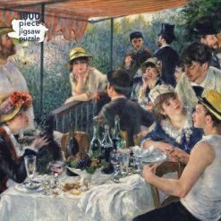 Adult Jigsaw Puzzle Pierre Auguste Renoir: Luncheon of the Boating Party - (1000-Piece Jigsaw Puzzles) (Hardcover)