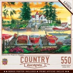 MasterPieces 550 Piece Jigsaw Puzzle For Adults, Family, Or Kids - Millionaire's Row - 18"x24"