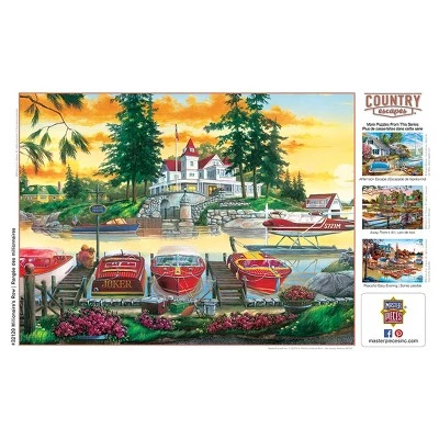 MasterPieces 550 Piece Jigsaw Puzzle For Adults, Family, Or Kids - Millionaire's Row - 18"x24" 4 MasterPieces 550 Piece Jigsaw Puzzle For Adults, Family, Or Kids - Millionaire's Row - 18"x24" - Image 4