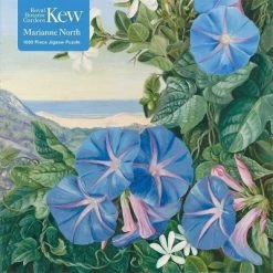 Adult Jigsaw Puzzle Kew: Marianne North: Amatungula and Blue Ipomoea, South Africa - (1000-Piece Jigsaw Puzzles) (Hardcover)