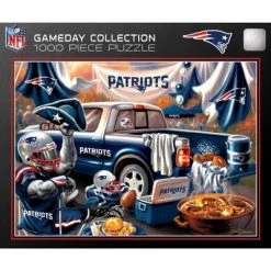 MasterPieces 1000 Piece Jigsaw Puzzle for Adults - NFL New England Patriots Gameday - 19.25"x26.75"