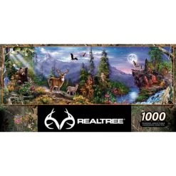 MasterPieces 1000 Piece Jigsaw Puzzle For Adults, Family, Or Kids - Realtree Panoramic - 13"x39"