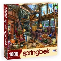 Springbok The Hunting Lodge Puzzle 1000pc