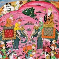 Adult Jigsaw Puzzle: Persian Heroes by Indian School (16th Century) - (1000-Piece Jigsaw Puzzles) (Hardcover)
