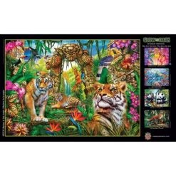 MasterPieces 500 Piece Glow in the Dark Jigsaw Puzzle For Adults, Family, Or Kids - Mystery Of The Jungle - 15"x21" 8 MasterPieces 500 Piece Glow in the Dark Jigsaw Puzzle For Adults, Family, Or Kids - Mystery Of The Jungle - 15"x21" -Puzzles Sales 2022 unnamed file 3825