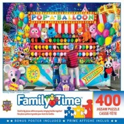 MasterPieces 400 Piece Jigsaw Puzzle For Adults, Family, Or Kids - Winning Throws - 18"x24"