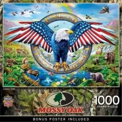 MasterPieces 1000 Piece Jigsaw Puzzle For Adults, Family, Or Kids - Liberty Falls - 19.25"x26.75"