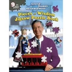 Mister Rogers' Neighborhood: Pieces of Wisdom Jigsaw Puzzle Book - (Jigsaw Puzzle Books) by Jenna McGuiggan (Hardcover)