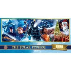 MasterPieces 1000 Piece Christmas Jigsaw Puzzle - Polar Express Panoramic - 13"x39"