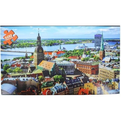 Toynk Scenic Spot of the World Sea Port 500 Piece Jigsaw Puzzle 2 Toynk Scenic Spot of the World Sea Port 500 Piece Jigsaw Puzzle - Image 2