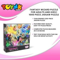 Toynk Dragon Daycare Fantasy Wizard Puzzle | 1000 Piece Jigsaw Puzzle -Puzzles Sales 2022 unnamed file 3911