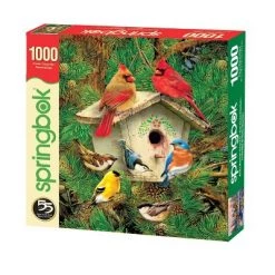 Springbok Feathered Retreat Puzzle 1000pc
